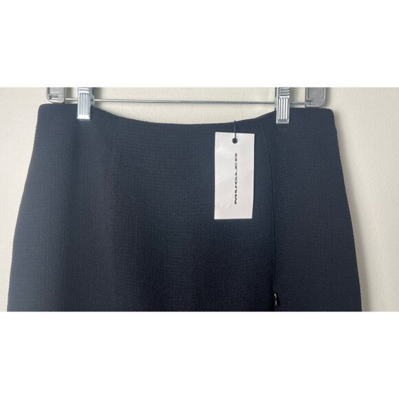 THIERRY MUGLER BNWT SUPER SLIT BLACK SKIRT  44 8 A/W 2000 RUNWAY COLLECTION - Picture 4 of 9